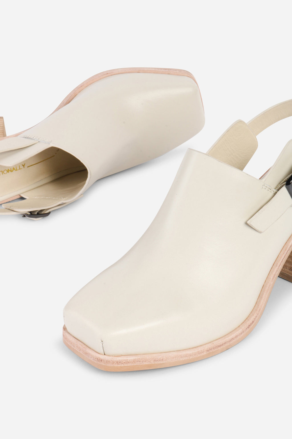 "INTENTIONALLY __________." Honcho Leather Mule