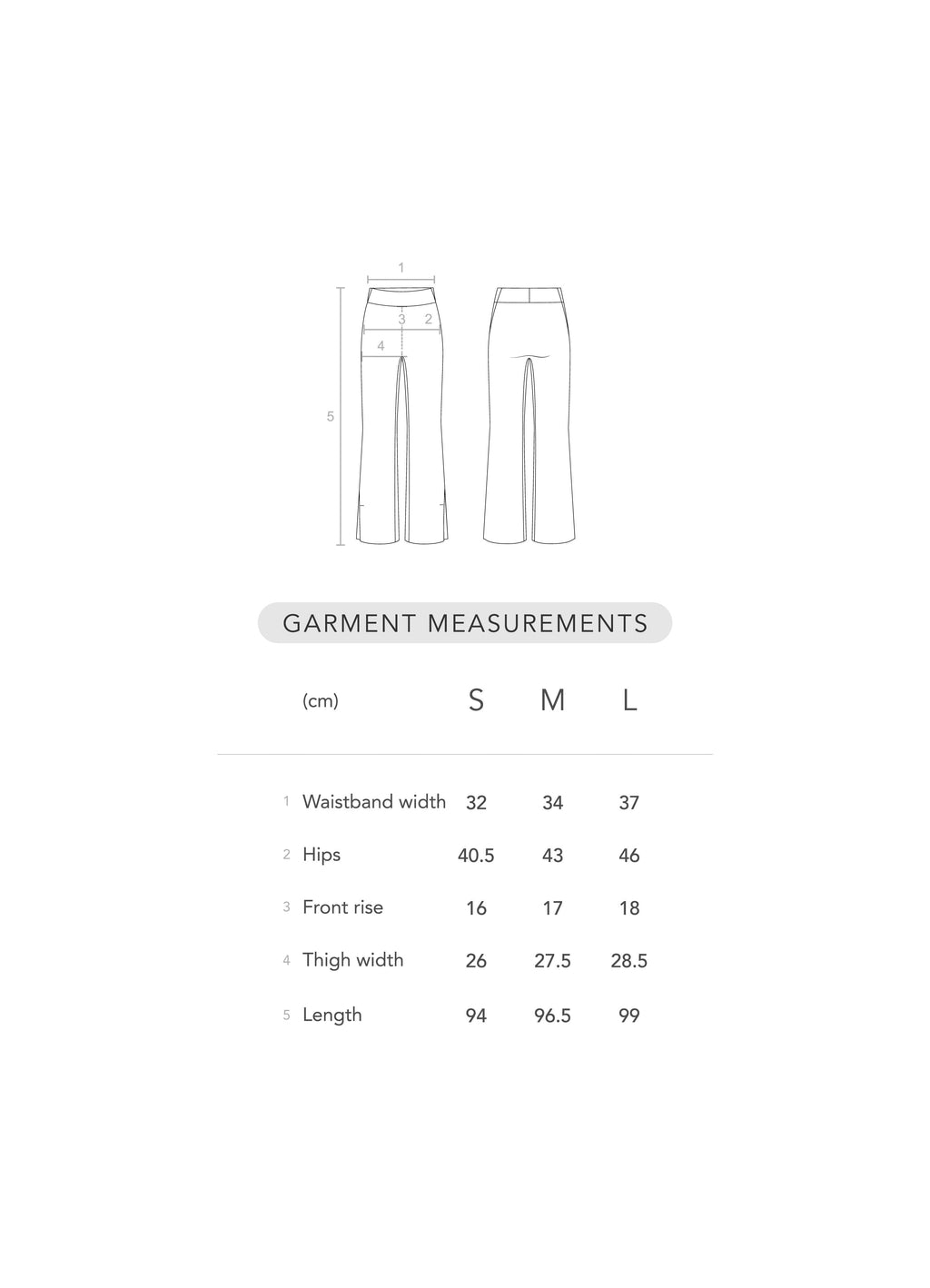 HUNDR. Textured Ribbed Flared Pants