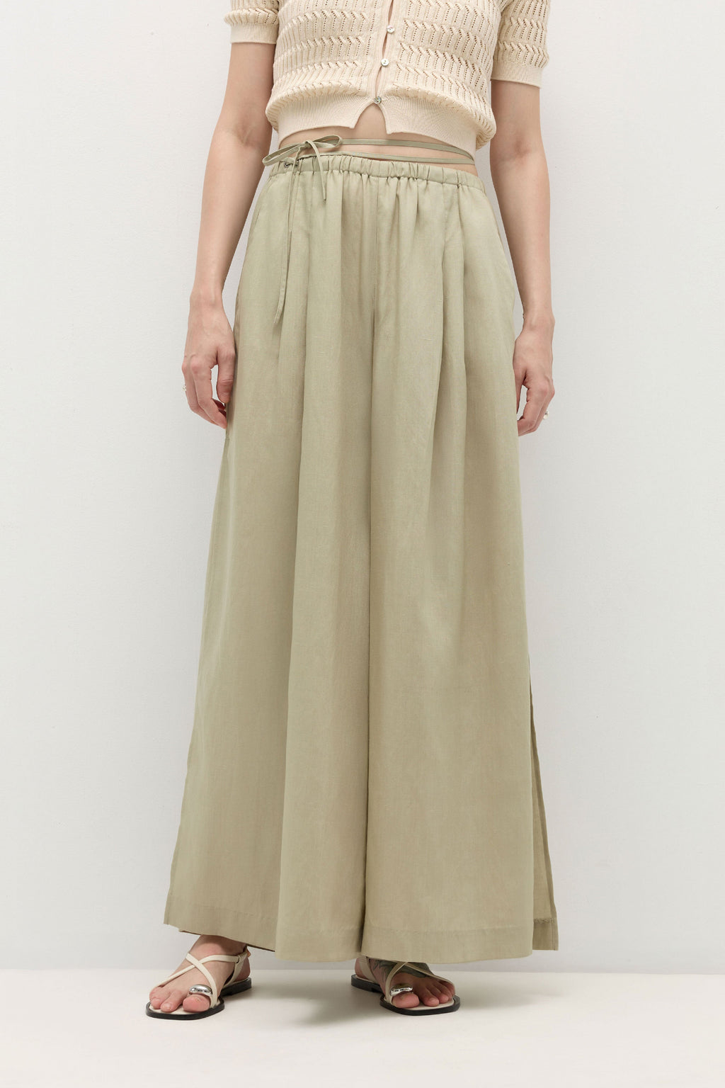 HUNDR. Wide-Leg Pants - As Shown