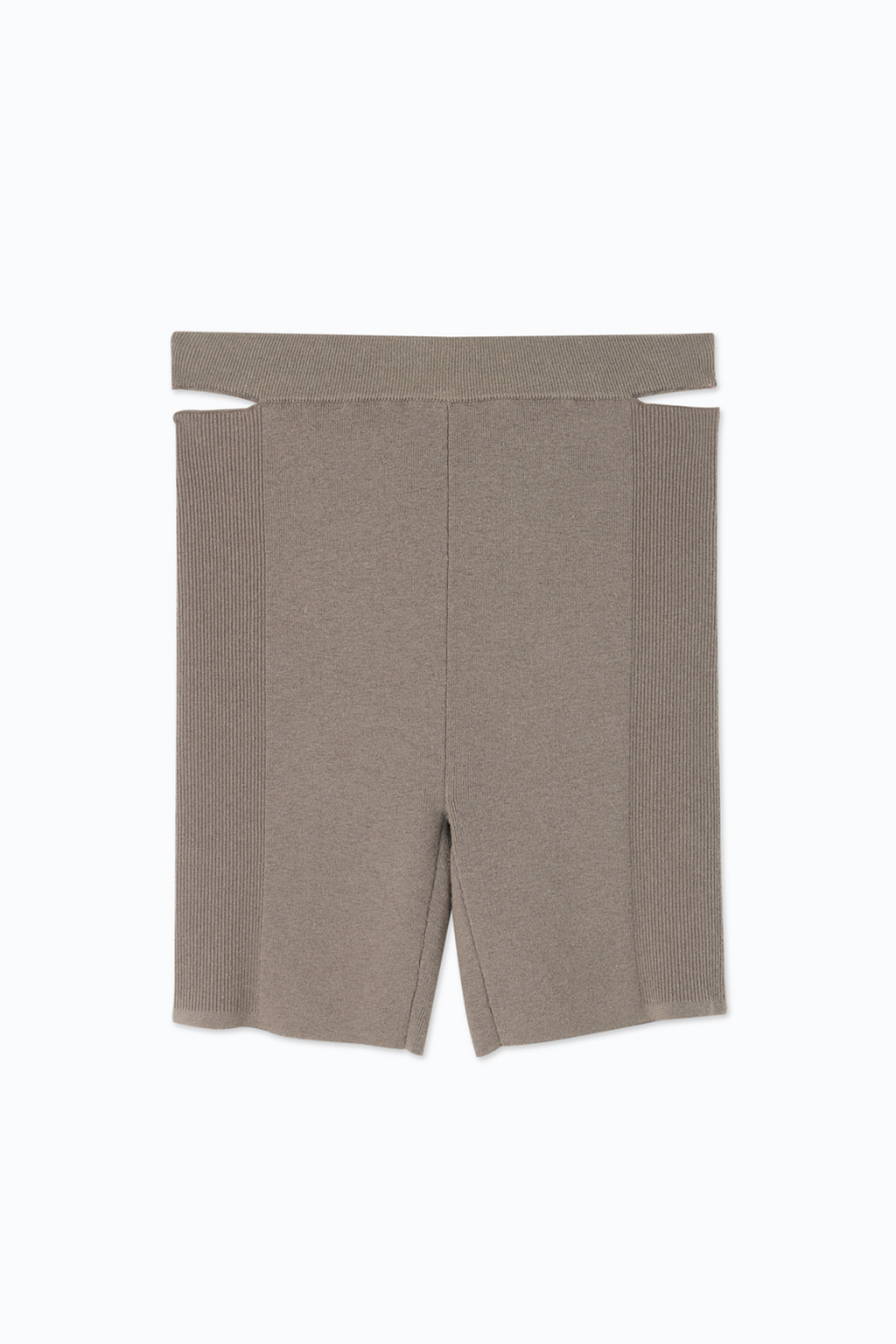 HUNDR. Wool Knit Fitted Pants - Cold Fog Gray