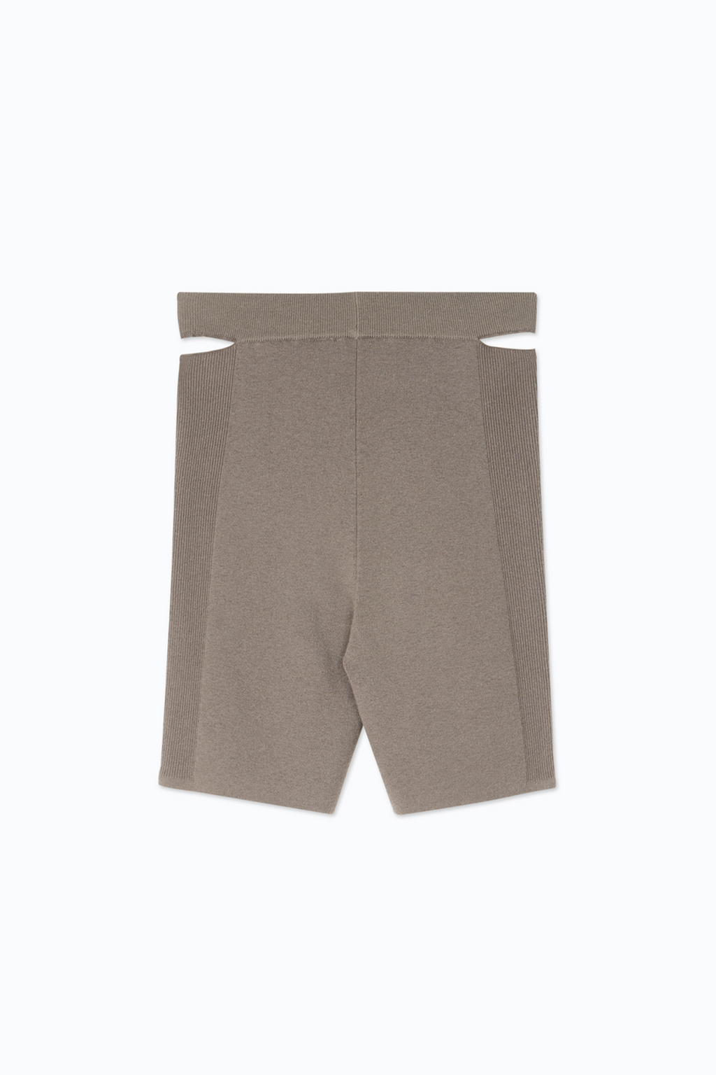 HUNDR. Wool Knit Fitted Pants - Cold Fog Gray