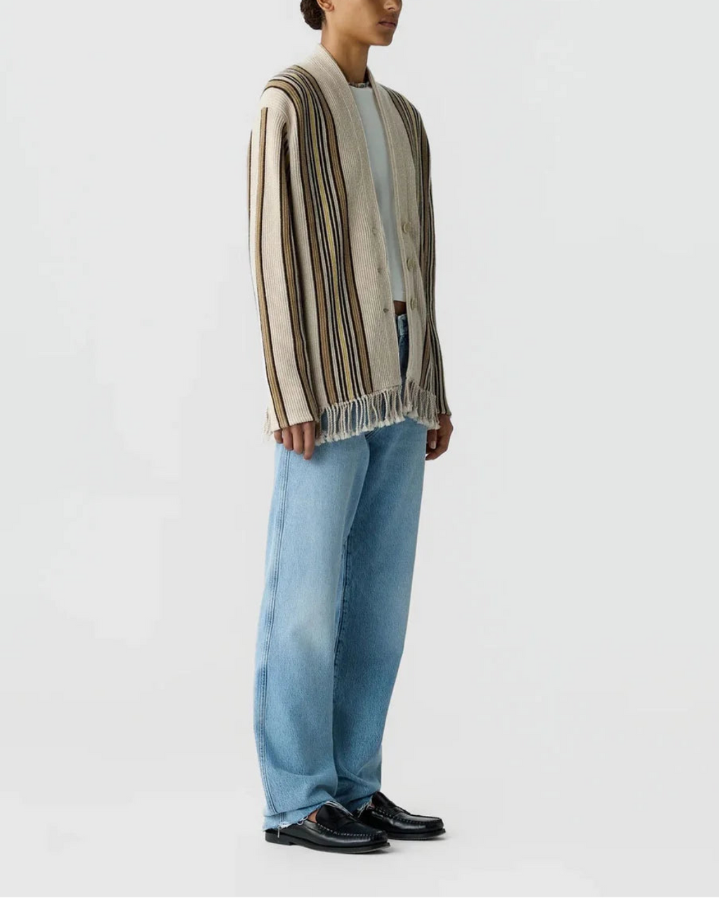 Guest in Residence Handloom Cardigan - Beige