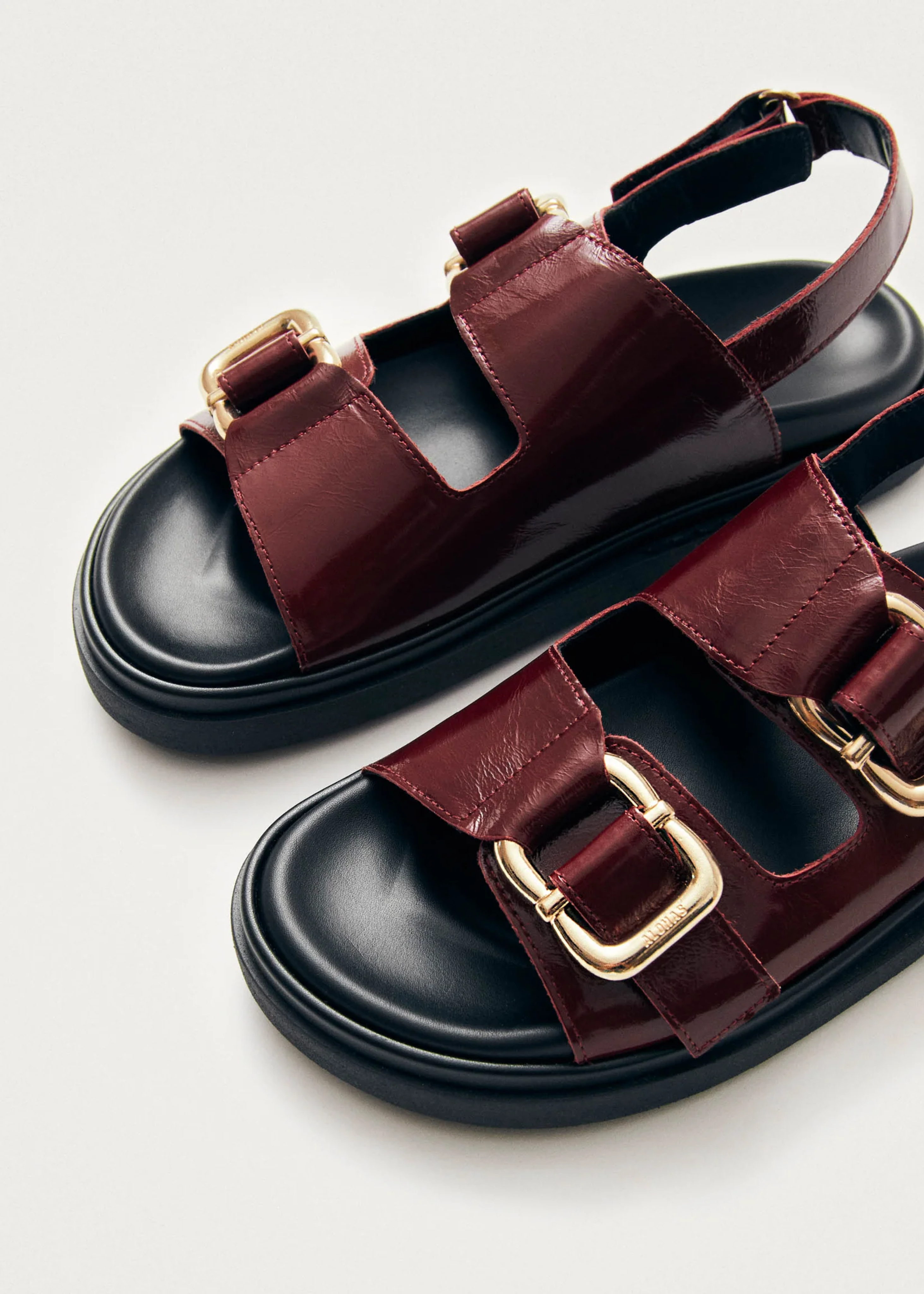 Alohas Harper Sandals - Burgundy