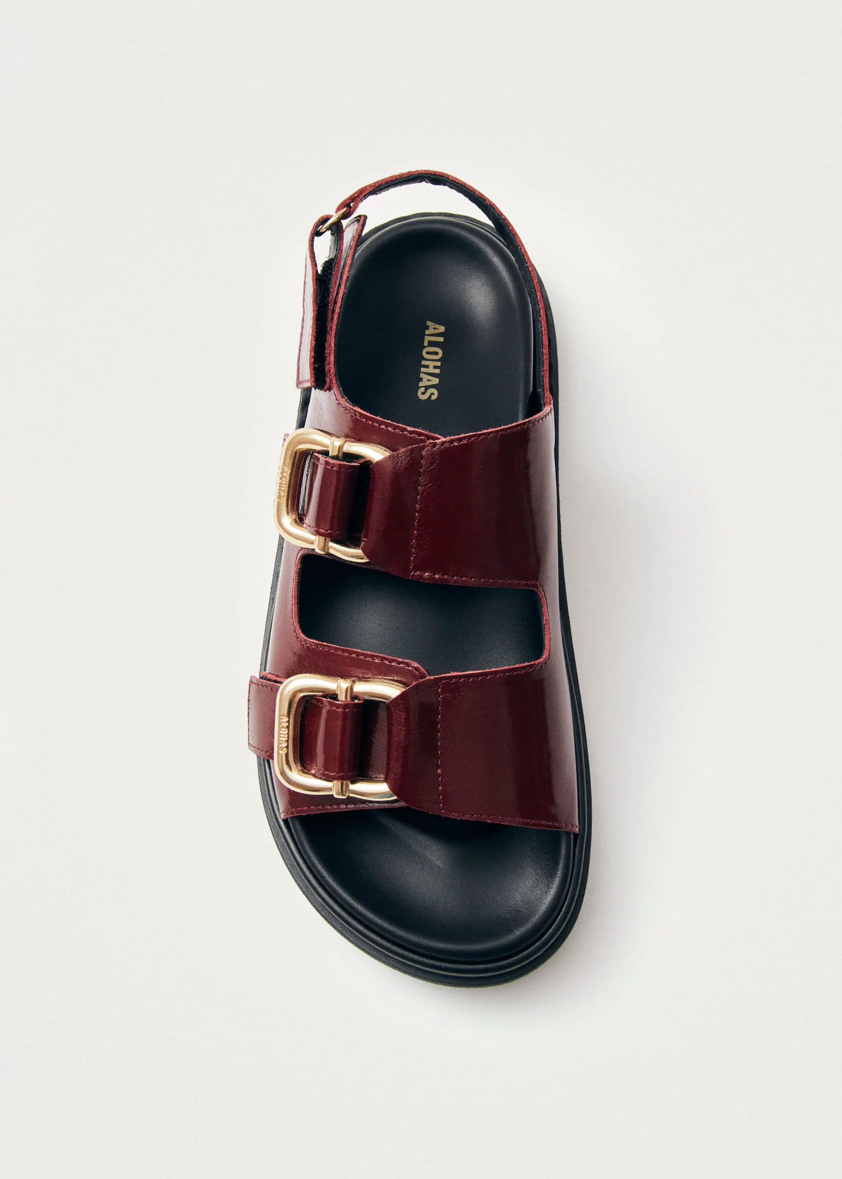 Alohas Harper Sandals - Burgundy