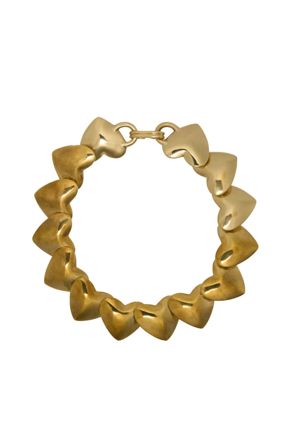 Patou Heart Necklace - Gold