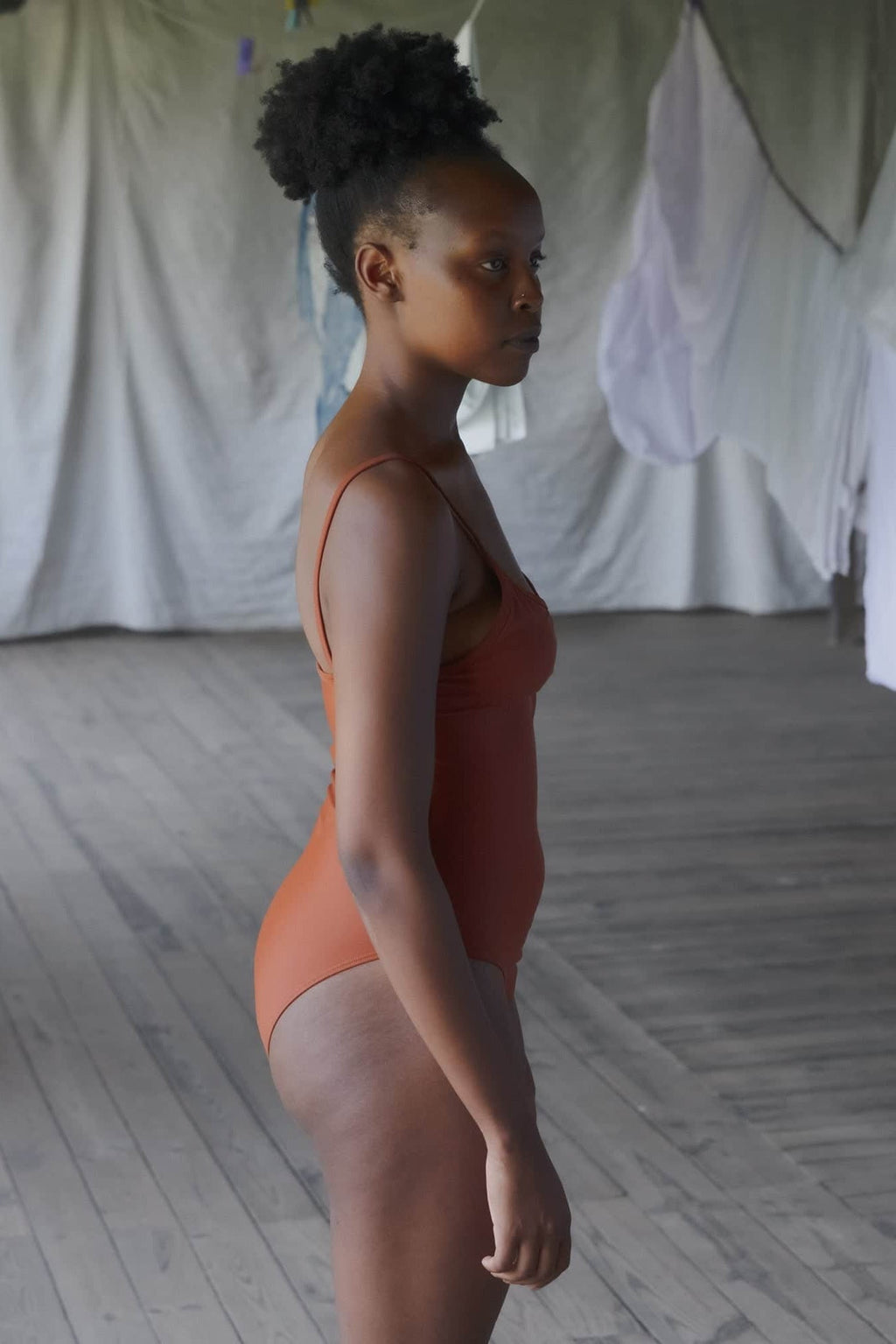 Baserange Heart Swimsuit - Marocco Brown