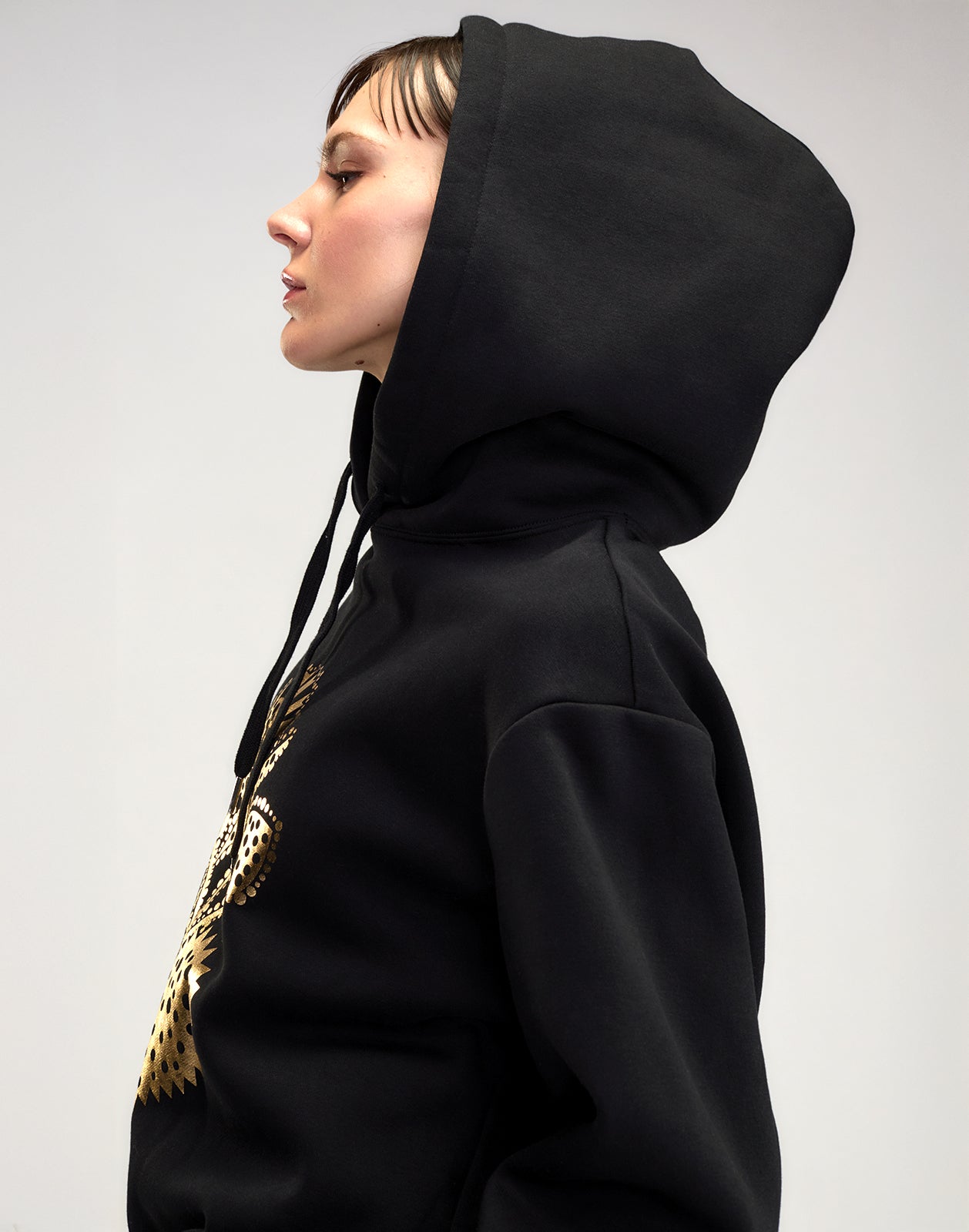 Cynthia Rowley Heart of Gold Sweatshirt - Black