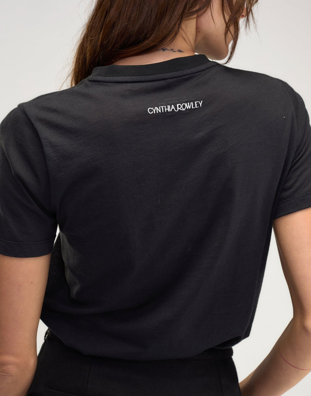 Cynthia Rowley Heart of Gold Tee - Black