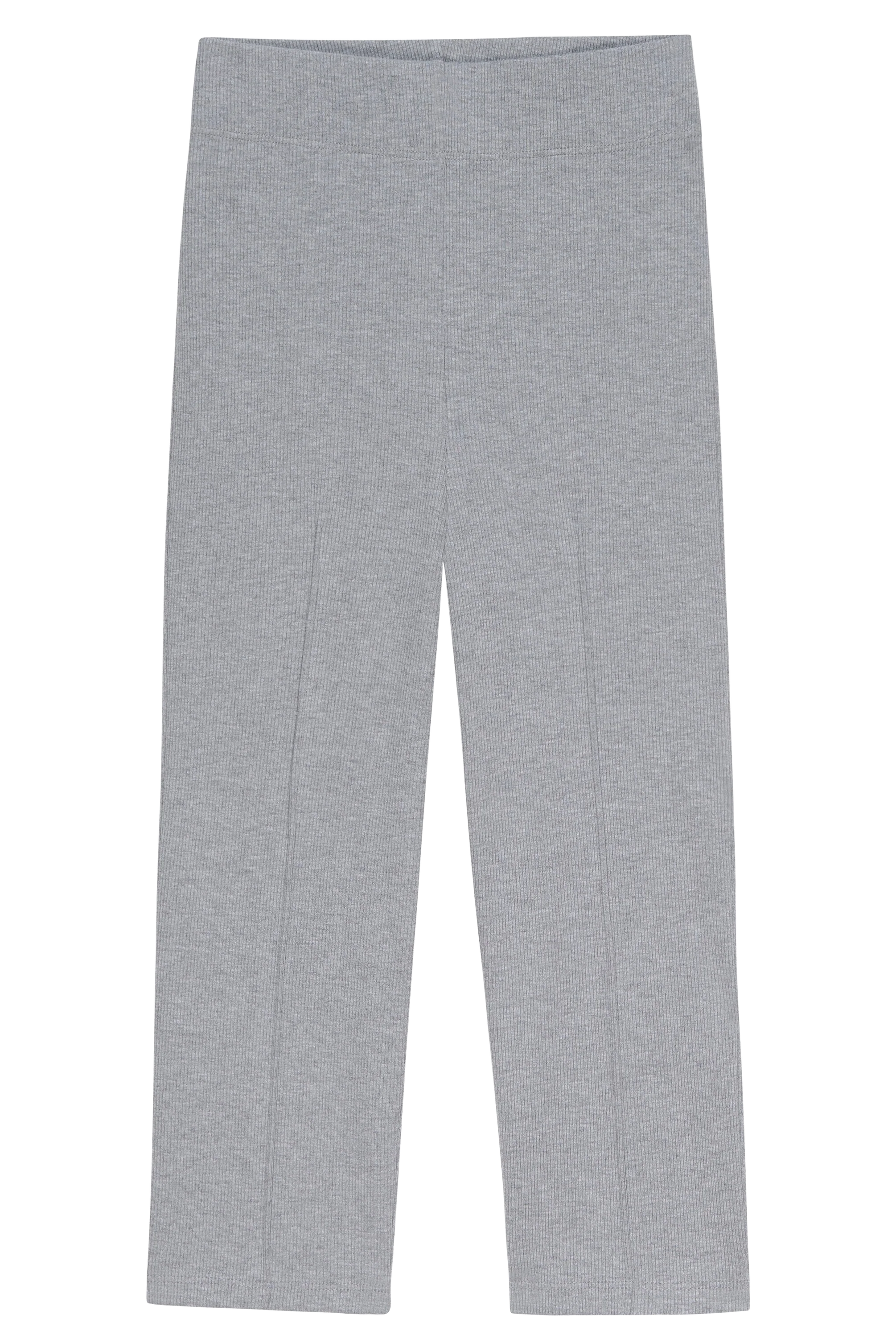 Donni. Rib Pedal Pusher - Heather Grey