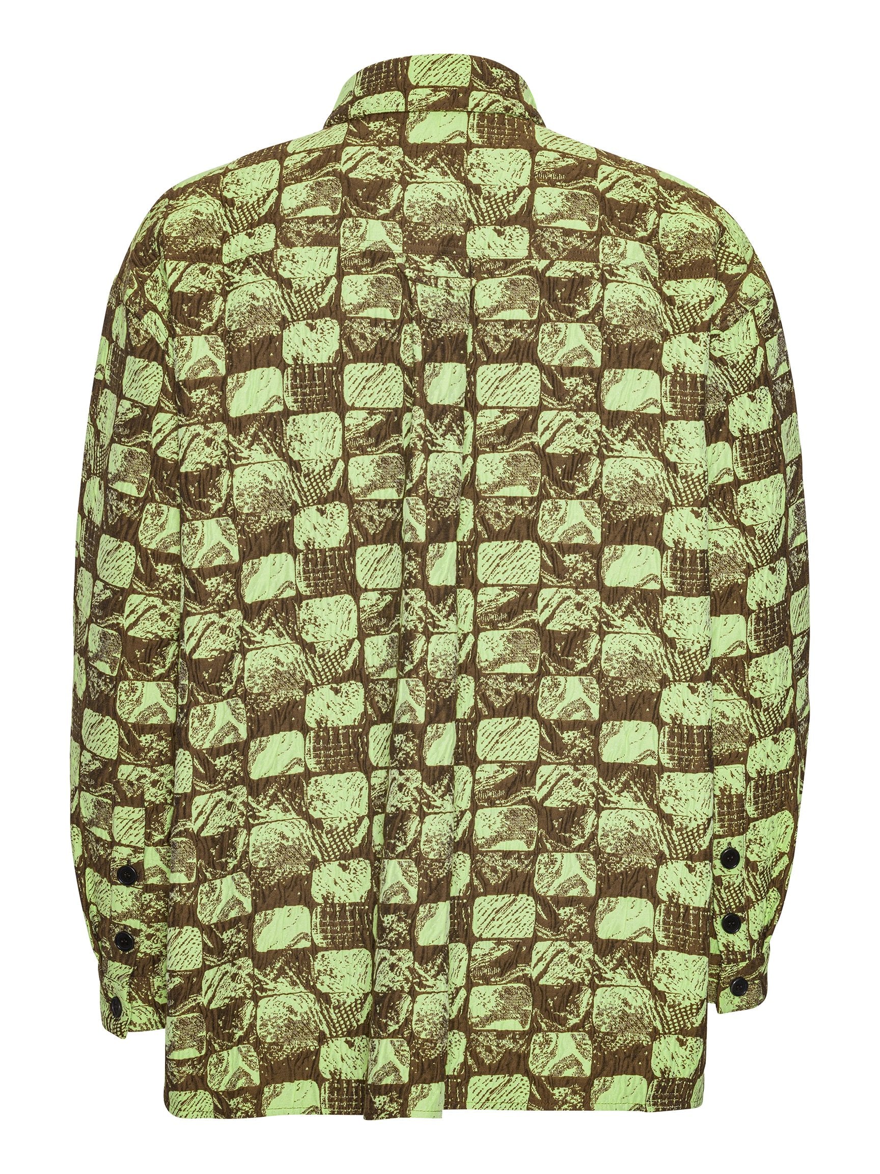 Henrik Vibskov Big Shirt Footprints Shirt