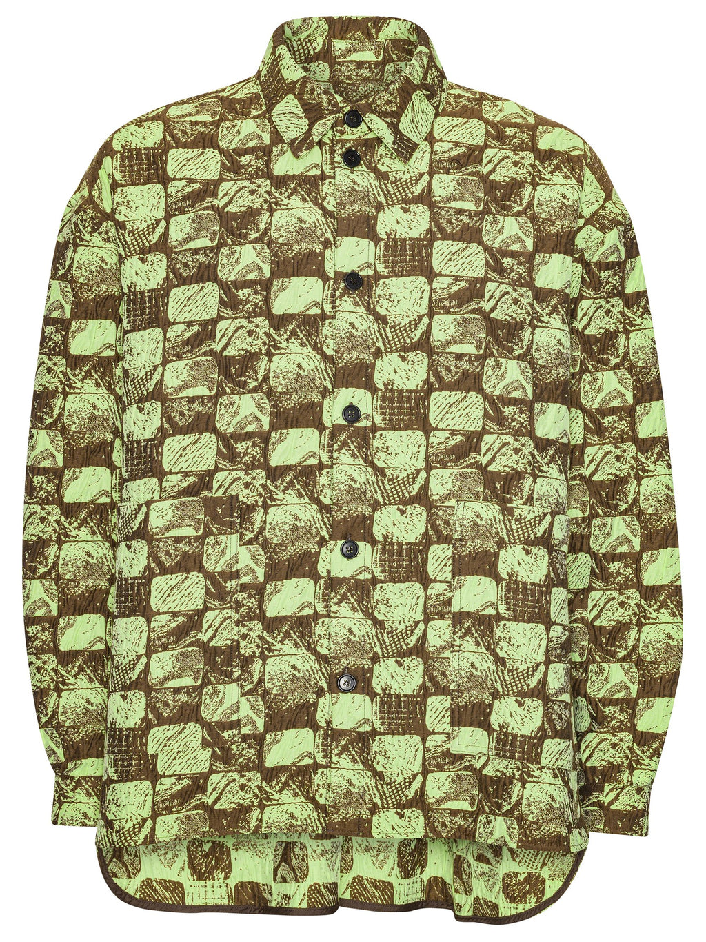 Henrik Vibskov Big Shirt Footprints Shirt