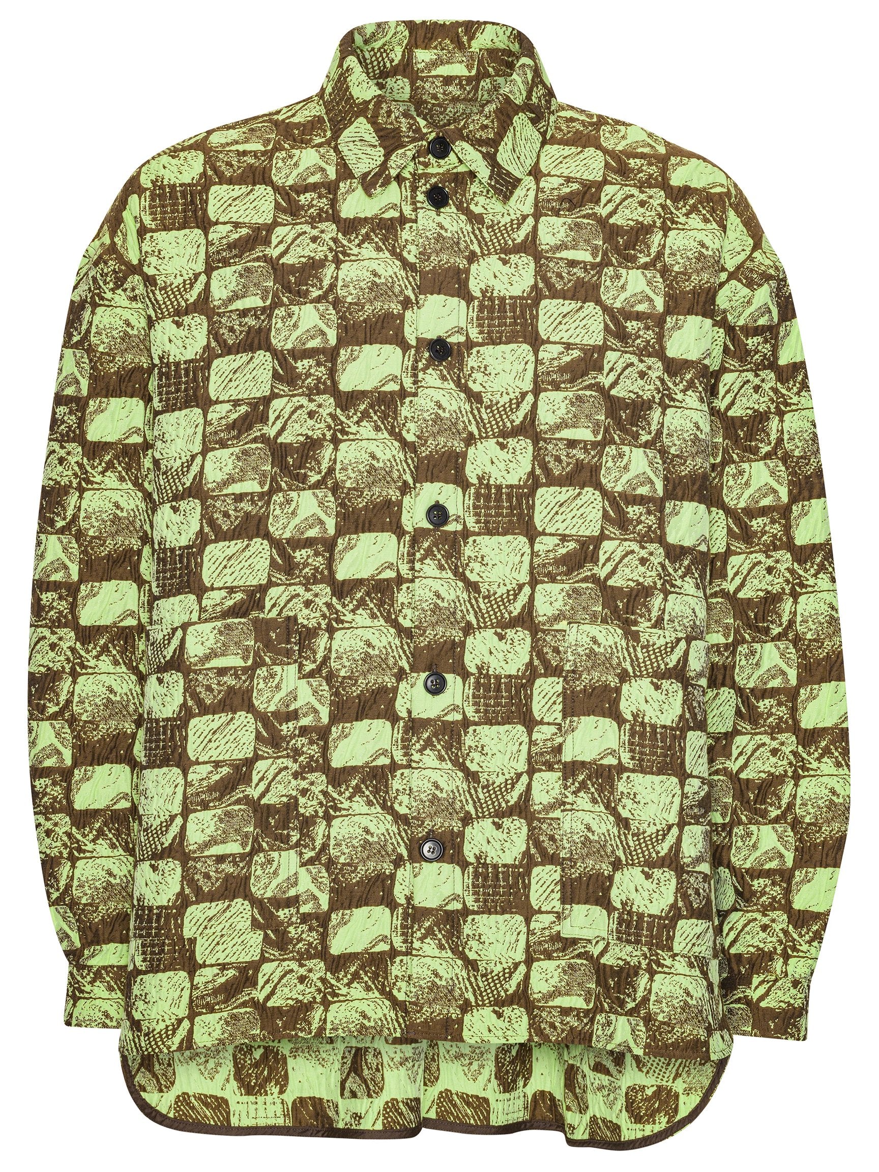 Henrik Vibskov Big Shirt Footprints Shirt