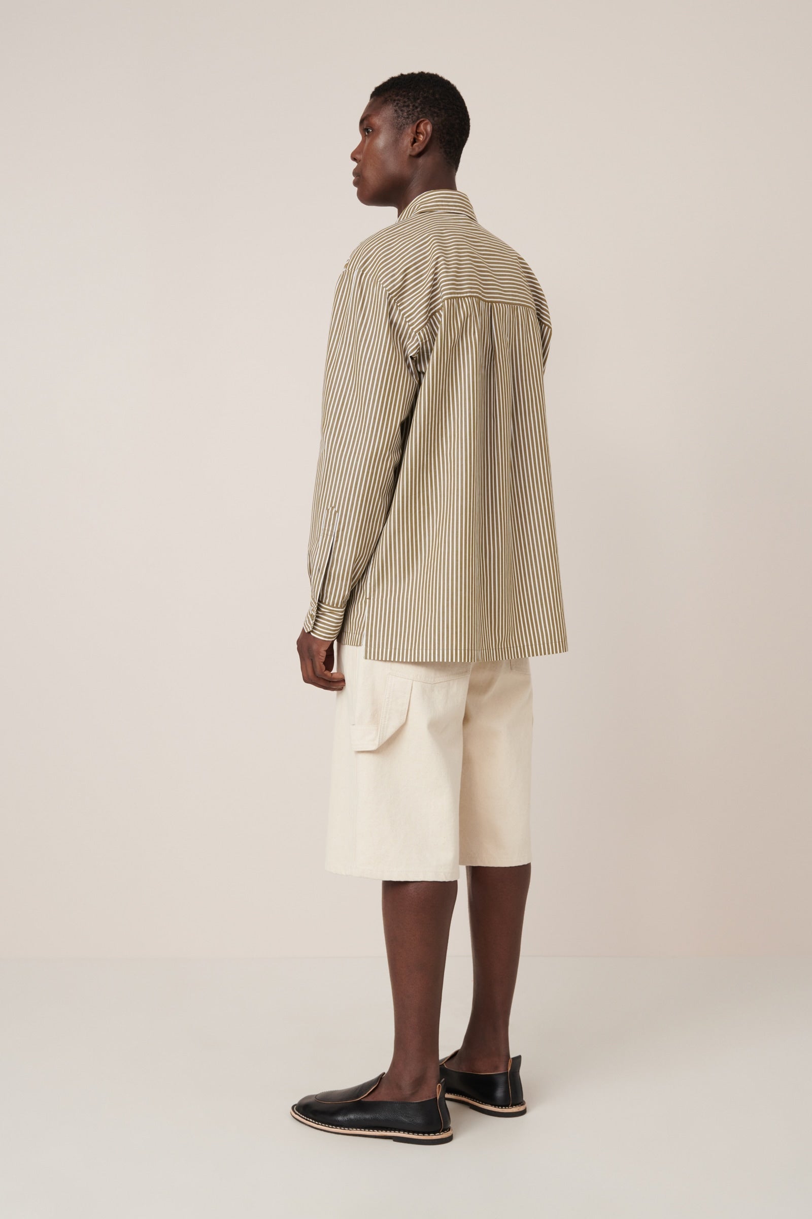 Kowtow Henry Shirt - Treetop Stripe