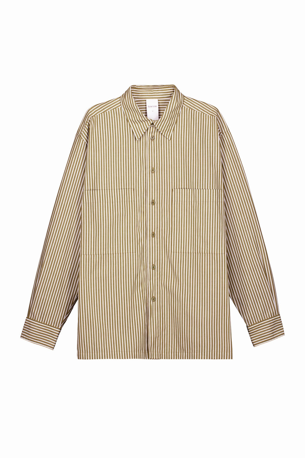 Kowtow Henry Shirt - Treetop Stripe