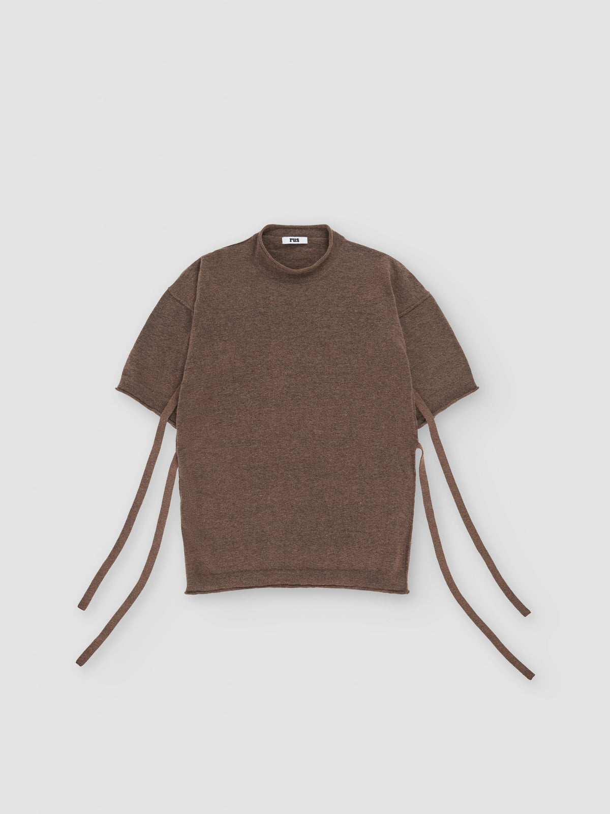 Rus Himo T-Shirt Top - Taupe