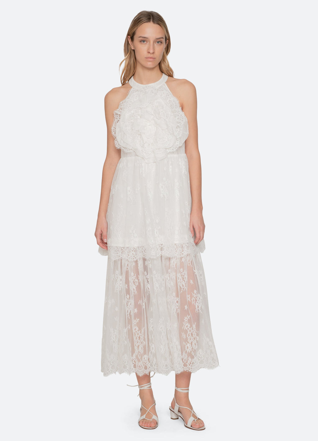 Sea NY Holden Dress - White