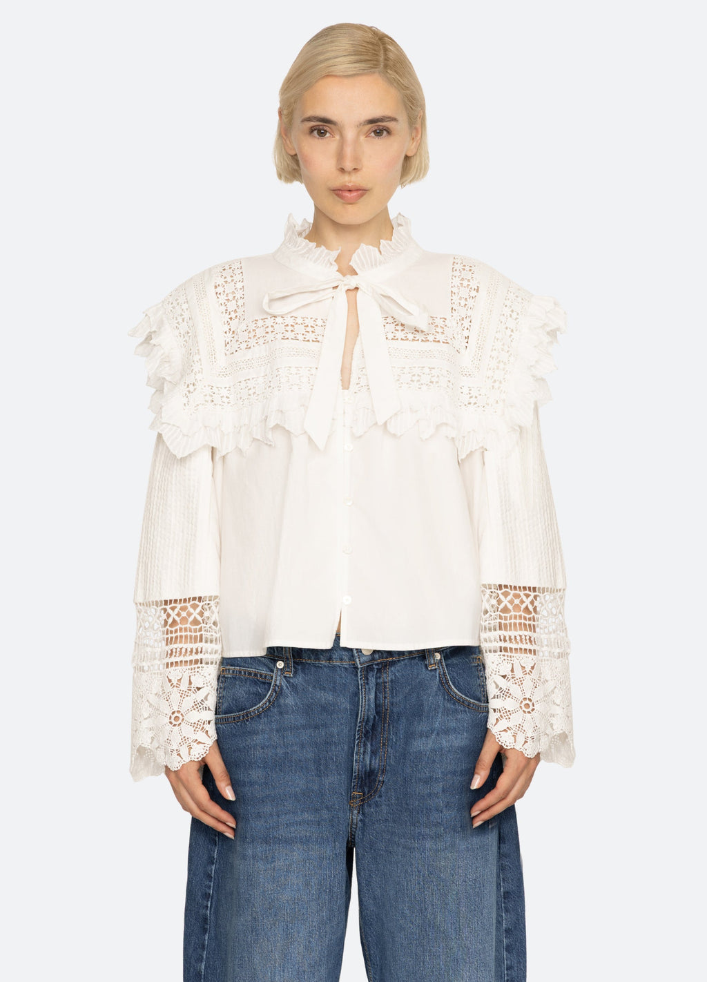 Sea NY Honore Top - White