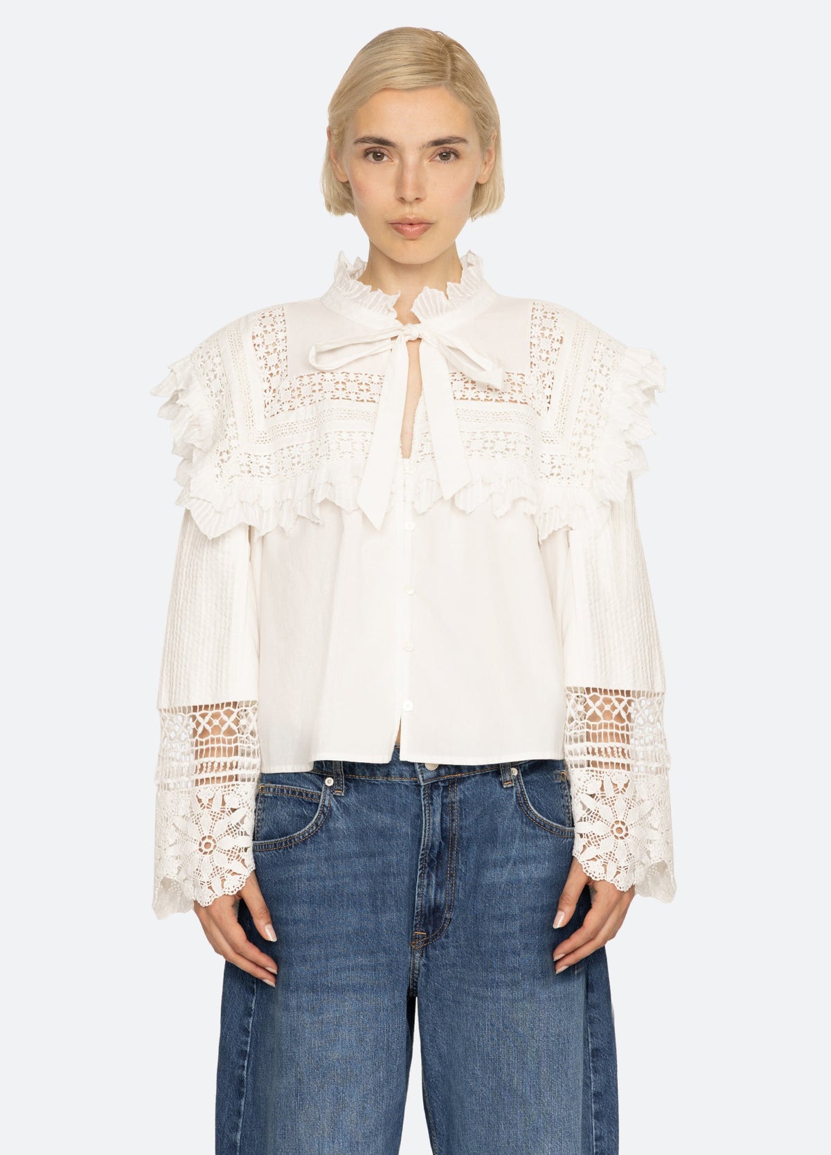 Sea NY Honore Top - White