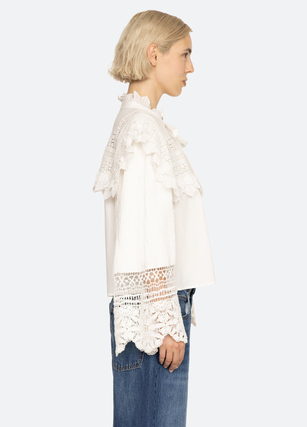 Sea NY Honore Top - White