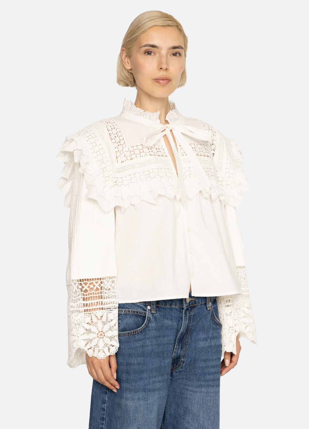 Sea NY Honore Top - White