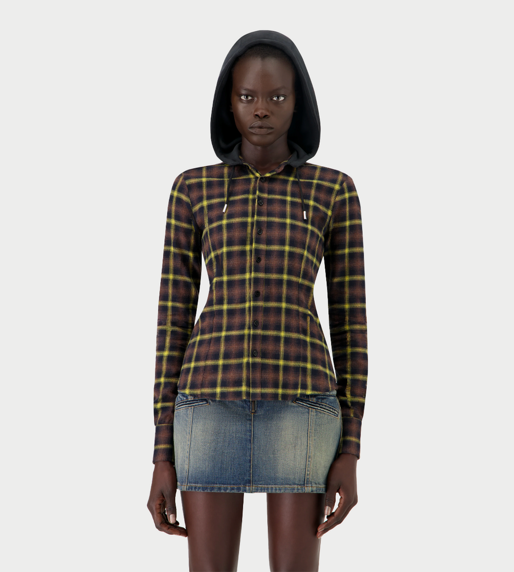 Coperni Hooded Shirt