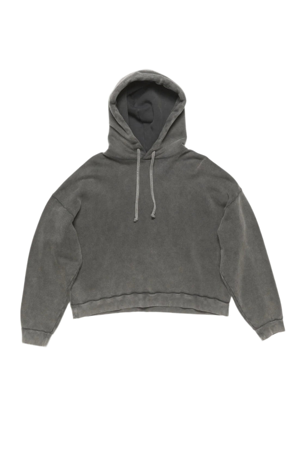 Acne Studios Hooded Sweater Logo Patch - Faded Black