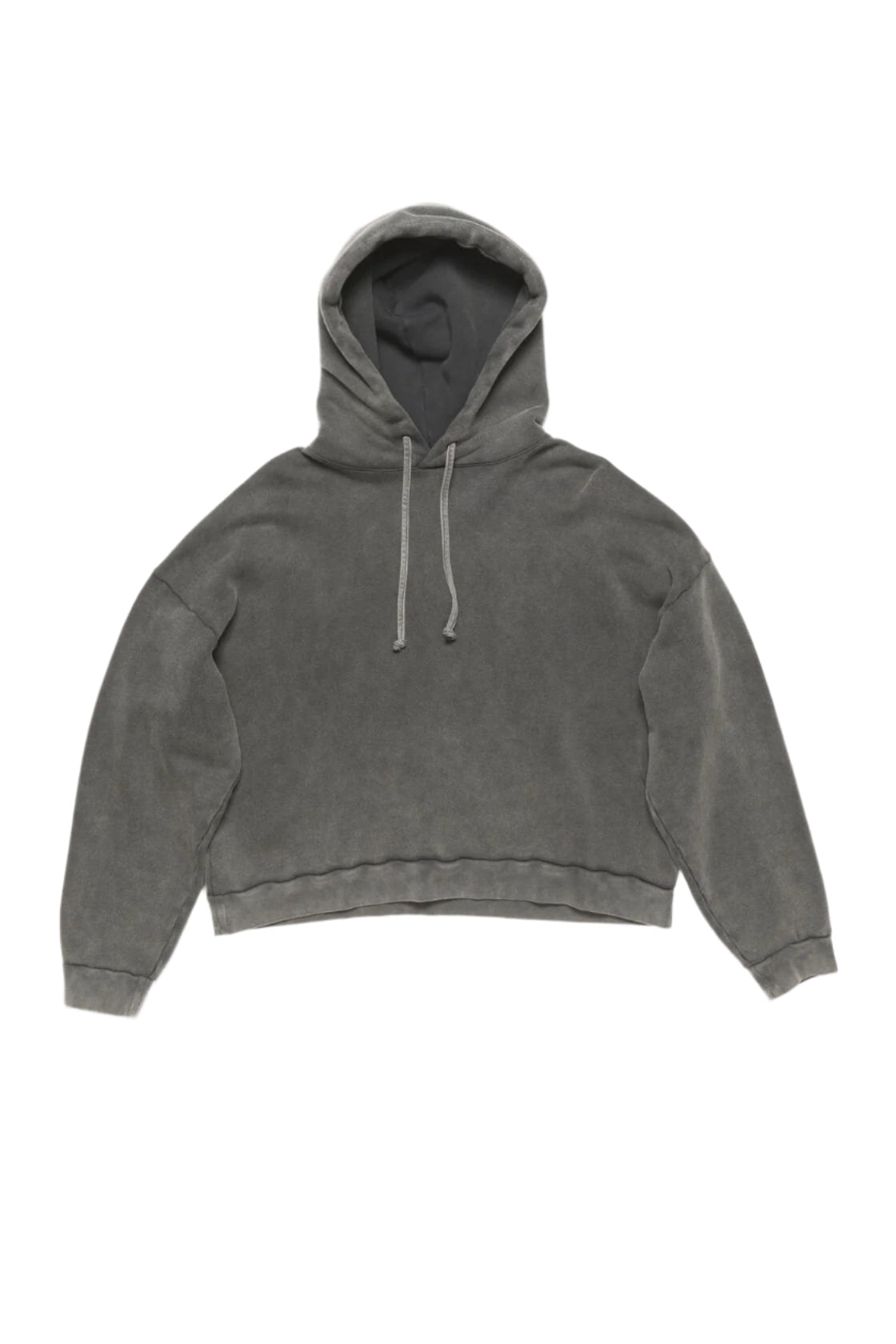 Acne Studios Hooded Sweater Logo Patch - Faded Black