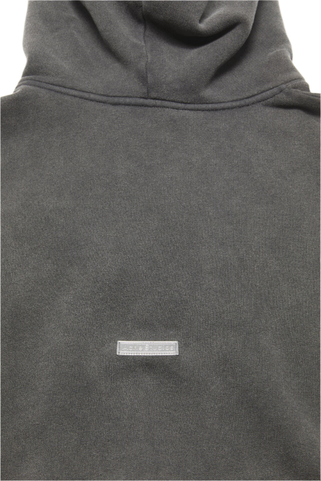 Acne Studios Hooded Sweater Logo Patch - Faded Black