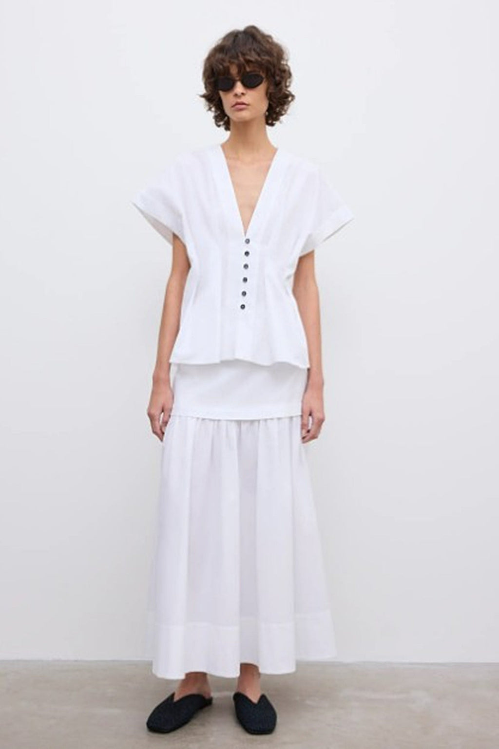 House of Dagmar Cotton Maxi Skirt