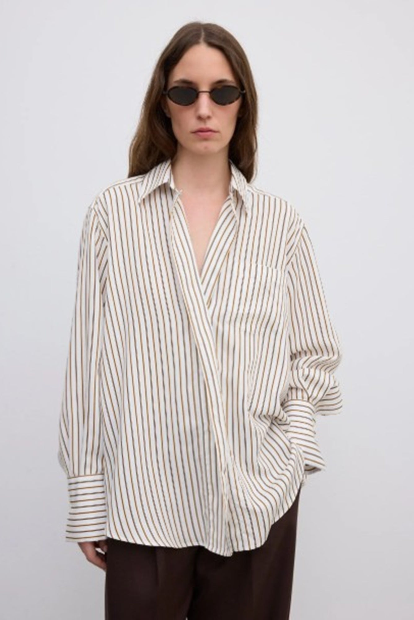 House of Dagmar Fluid Stripe Shirt