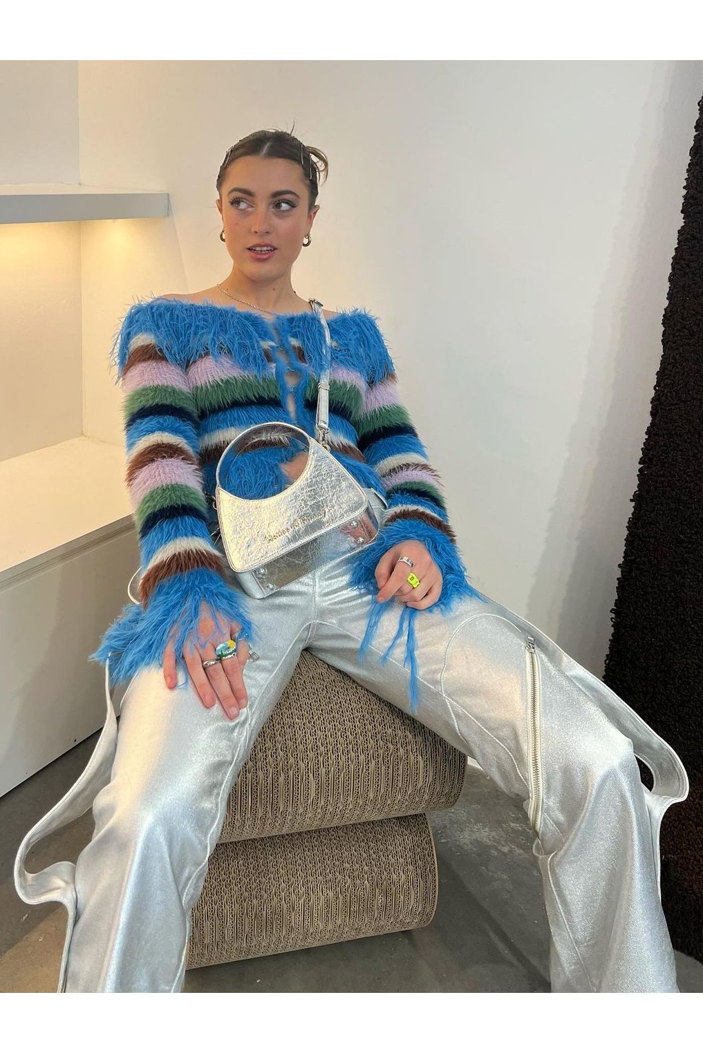 House of Sunny Mini Metallic Icon - Chrome