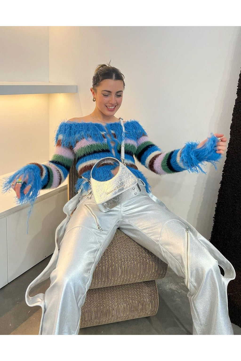 House of Sunny Mini Metallic Icon - Chrome