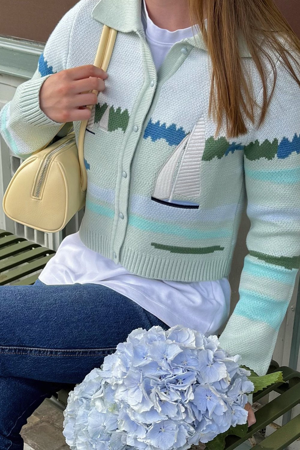 House of Sunny Shirley Bag - Butter