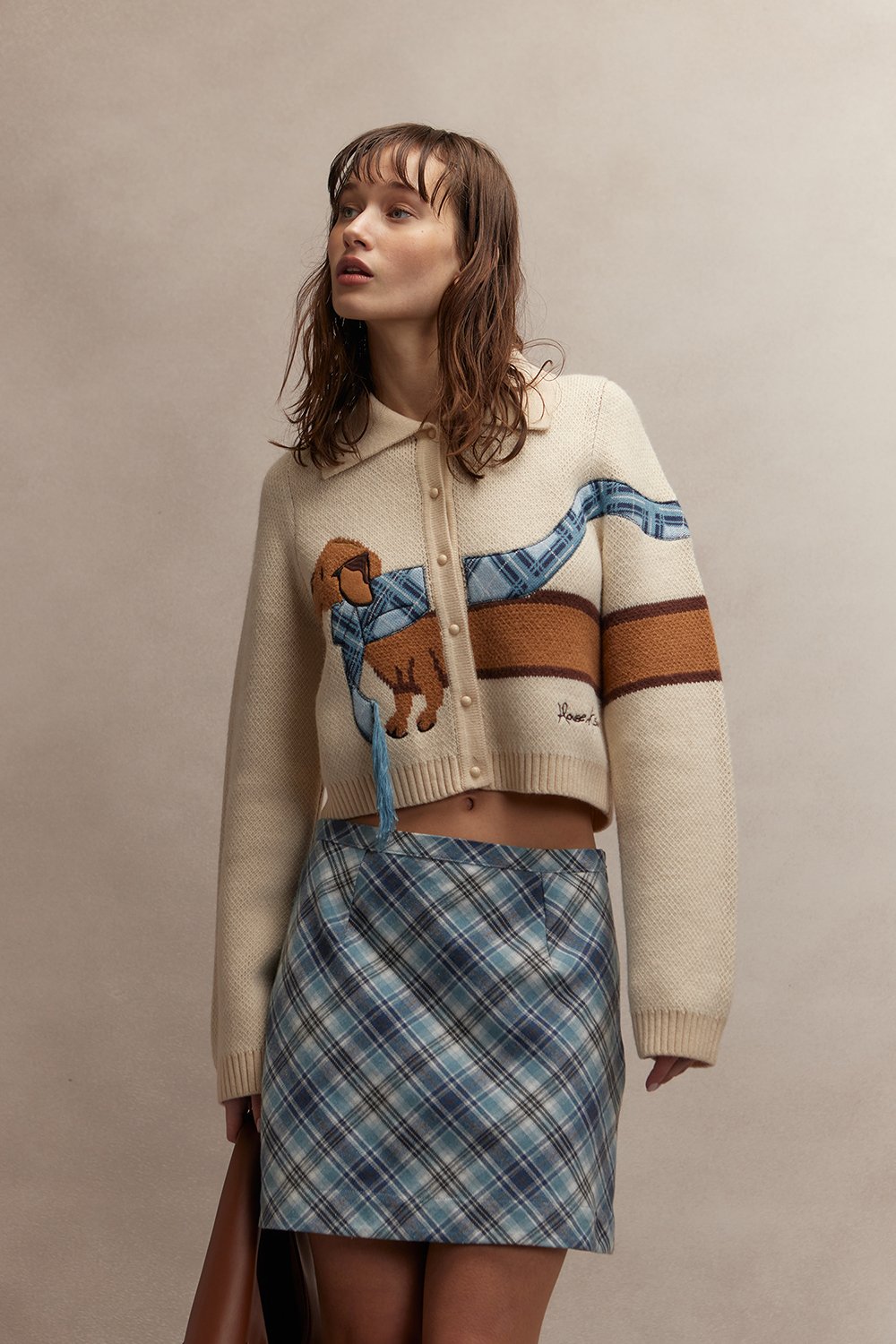 House of Sunny The Big Sling Bag - Chocolate