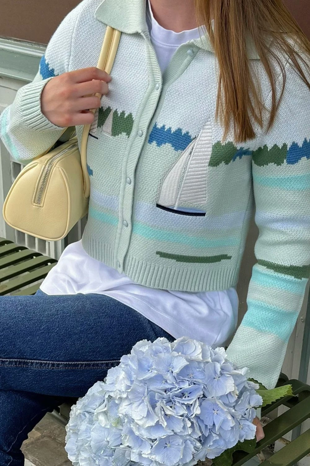 House of Sunny Shirley Bag - Butter