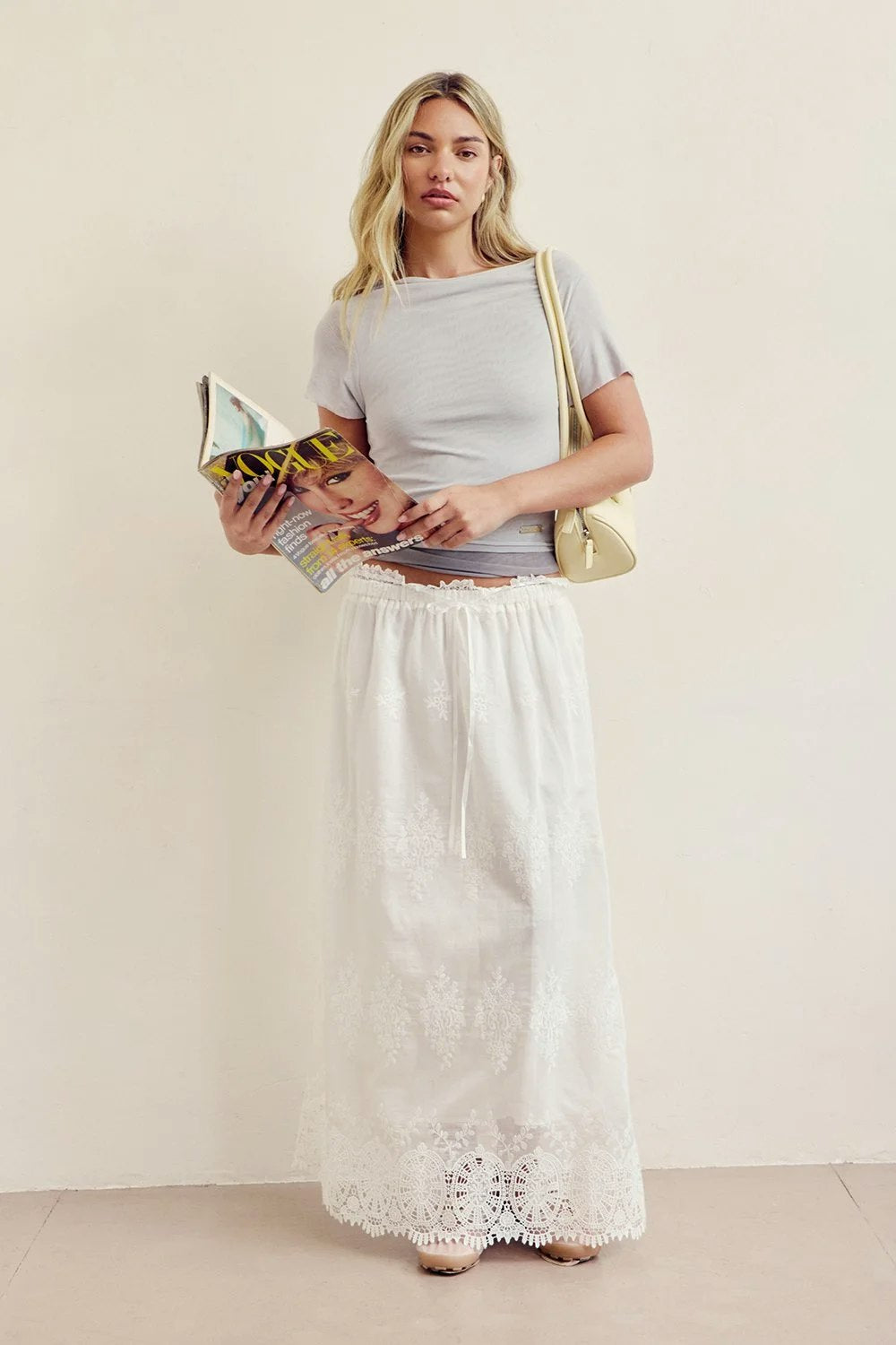House of Sunny Shirley Bag - Butter