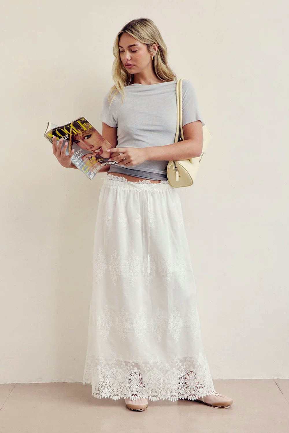 House of Sunny Shirley Bag - Butter