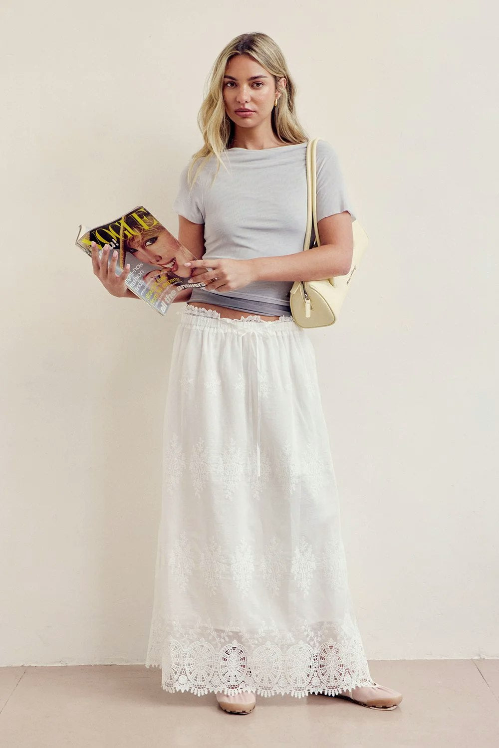 House of Sunny Shirley Bag - Butter