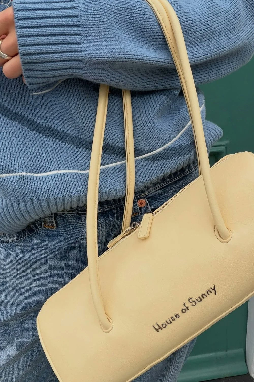 House of Sunny Shirley Bag - Butter