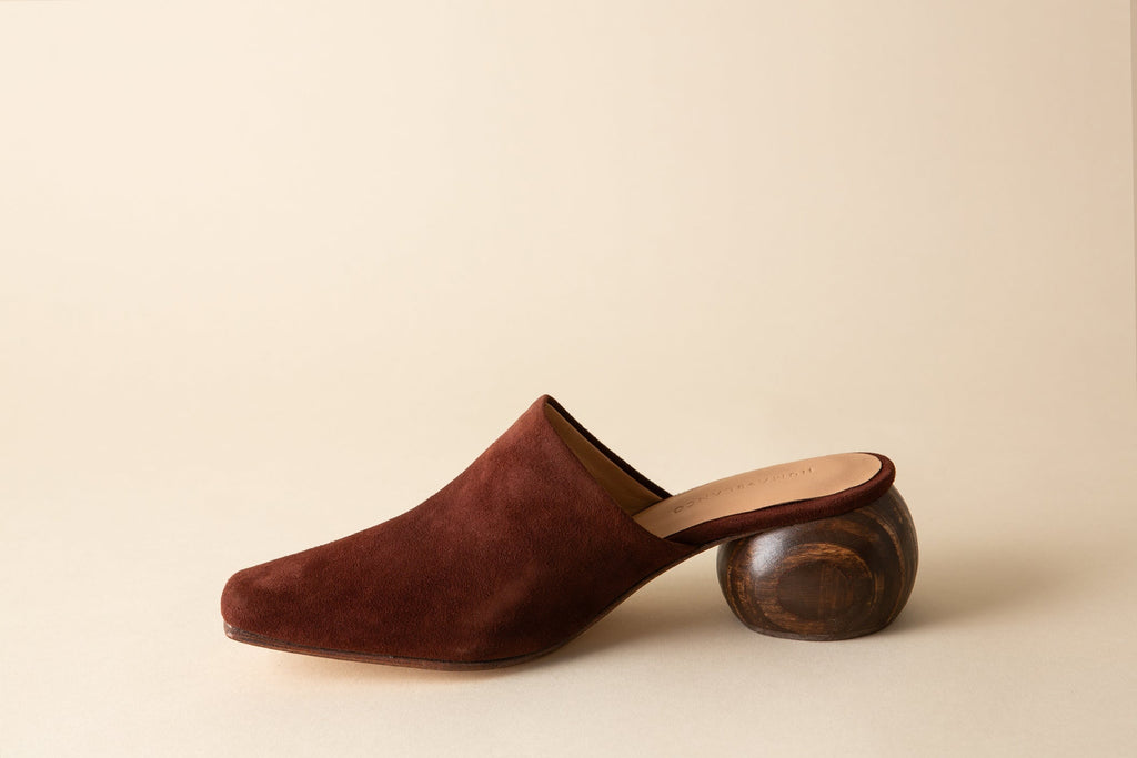 Huma Blanco Mina Heeled Mule