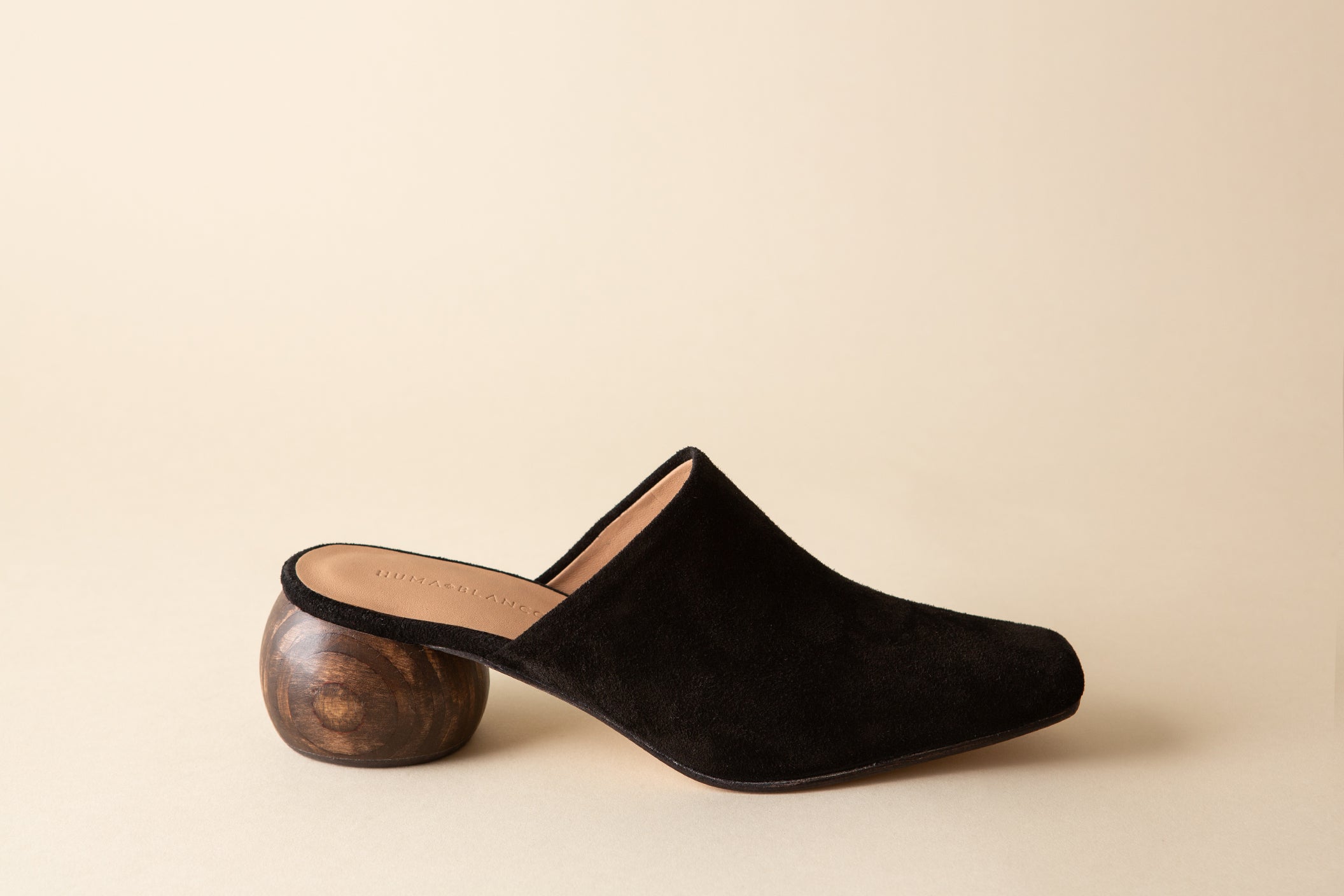 Huma Blanco Mina Heeled Mule