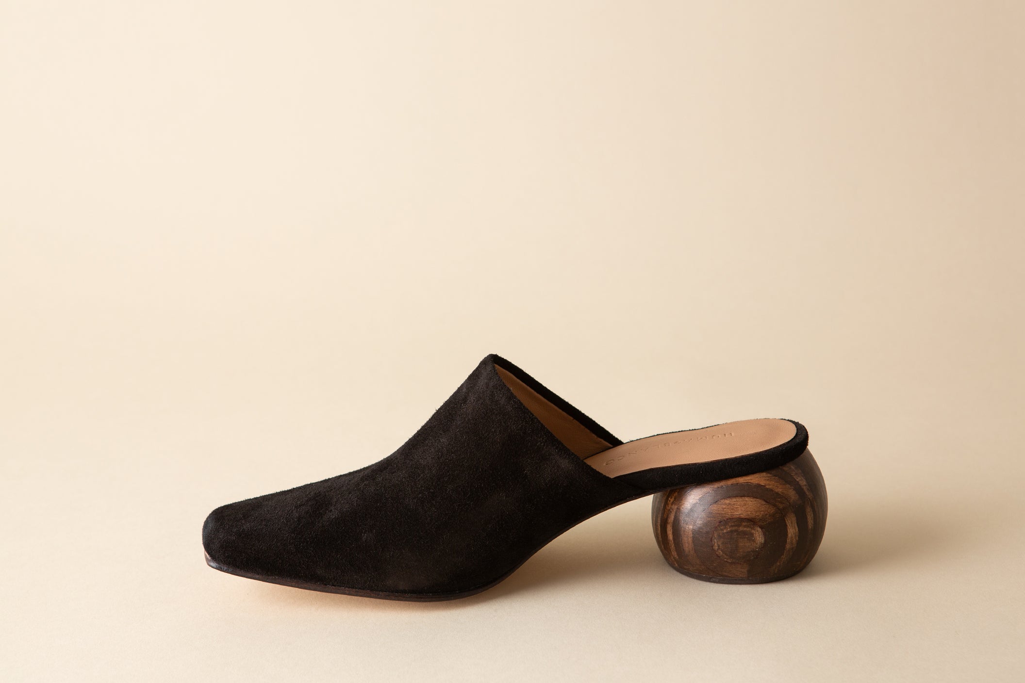 Huma Blanco Mina Heeled Mule