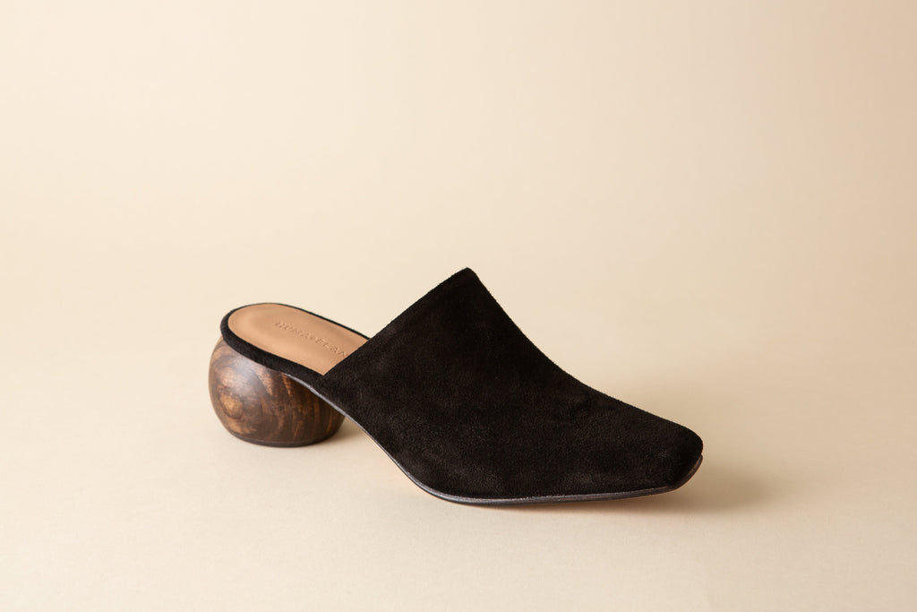 Huma Blanco Mina Heeled Mule