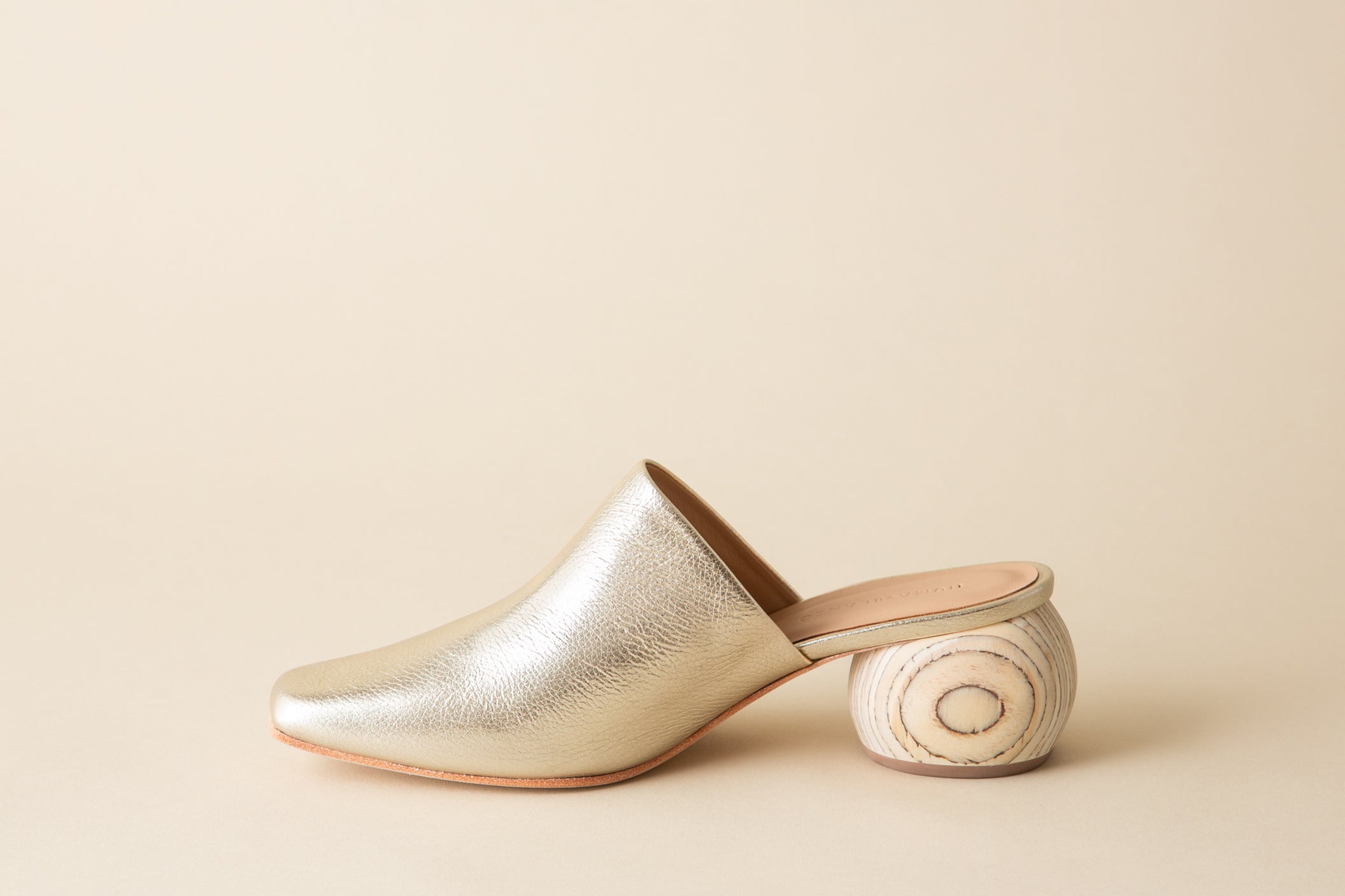 Huma Blanco Mina Heeled Mule