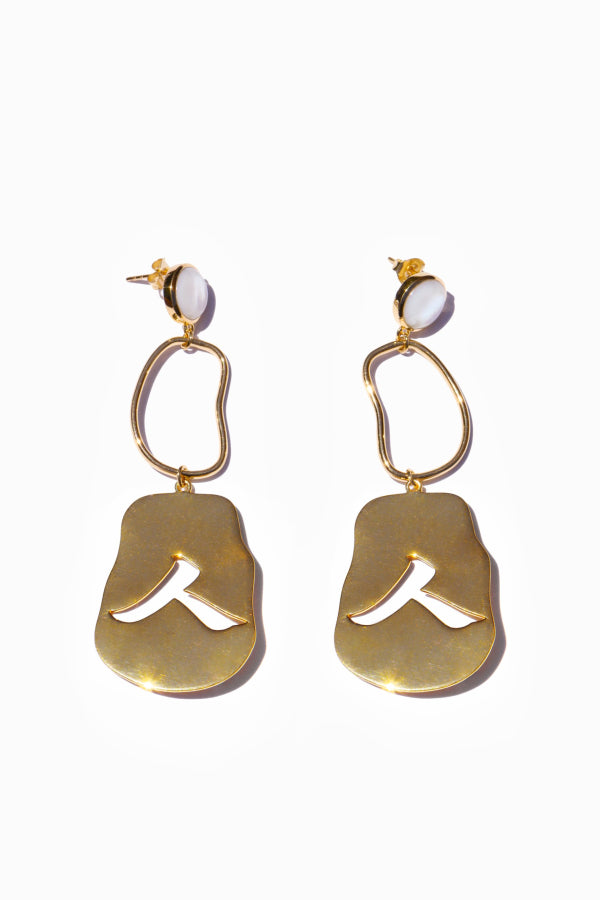 MING YU WANG Human Earrings