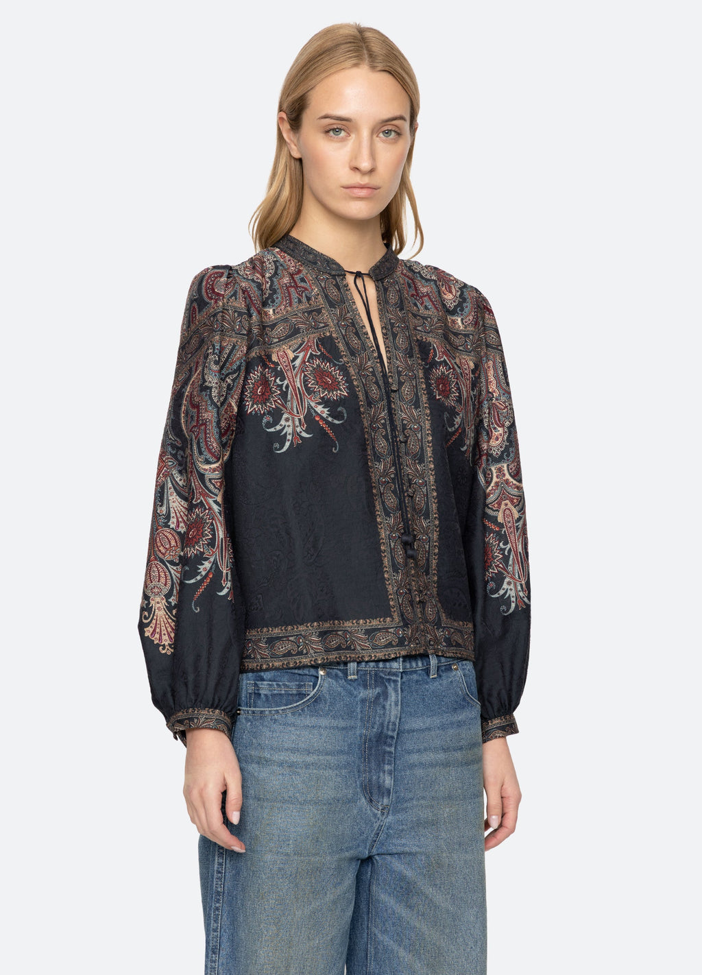 Sea NY Hyacinth Top - Navy