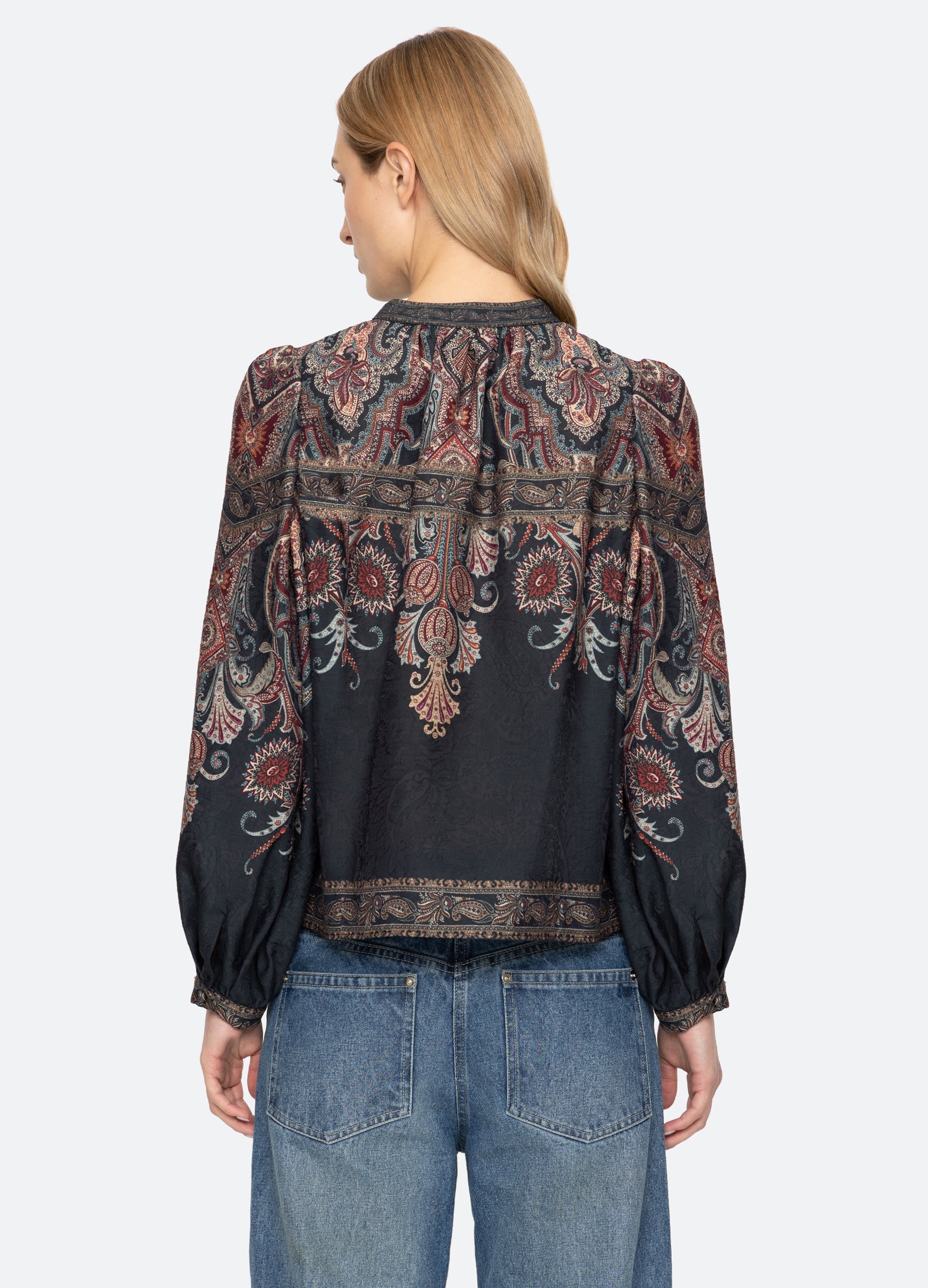 Sea NY Hyacinth Top - Navy