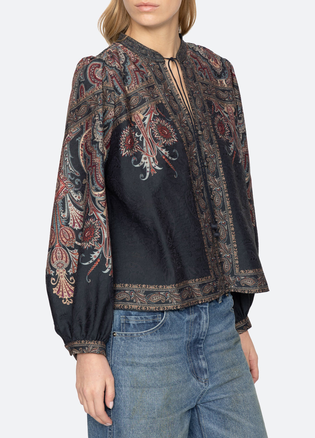 Sea NY Hyacinth Top - Navy