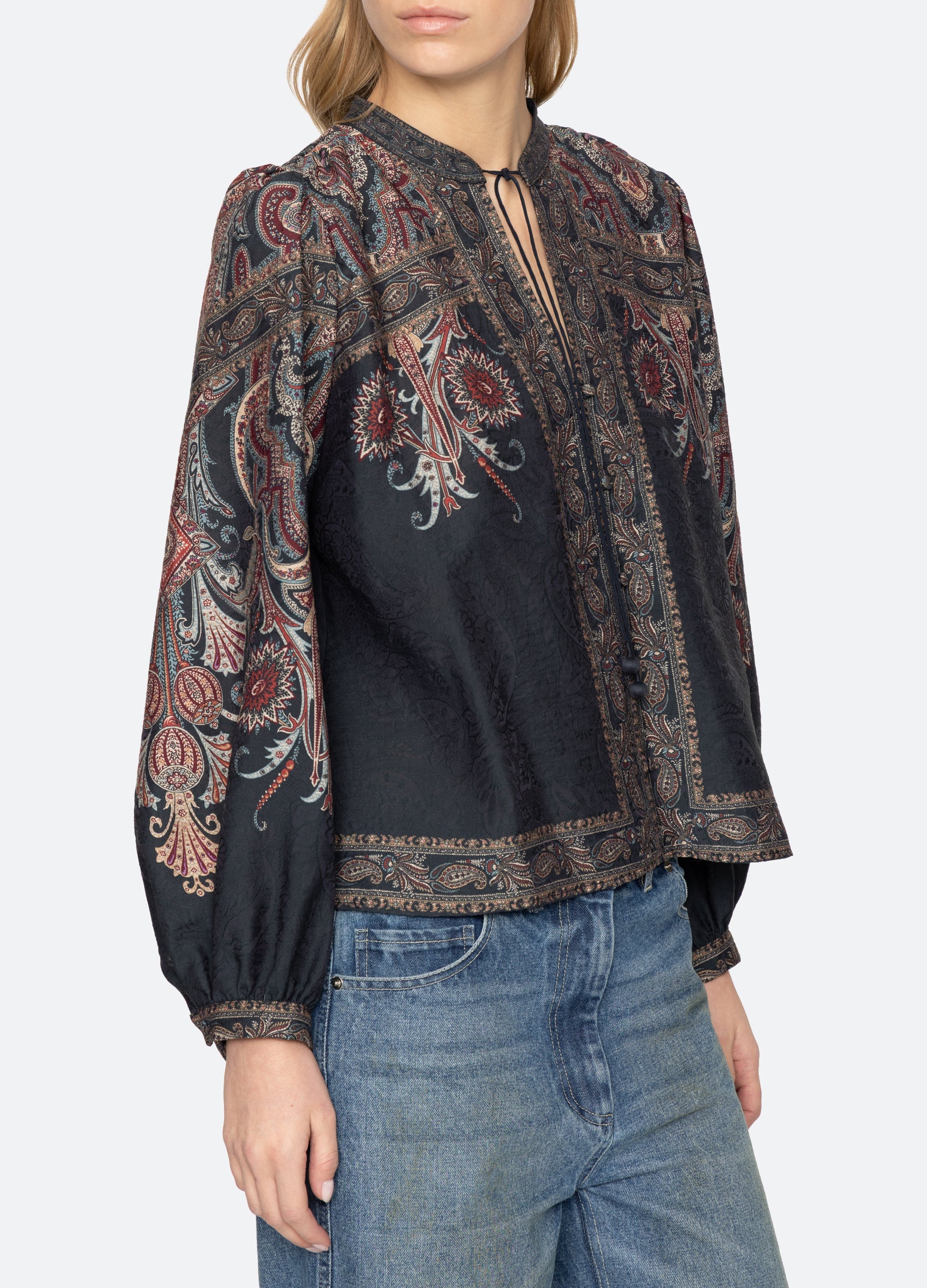 Sea NY Hyacinth Top - Navy