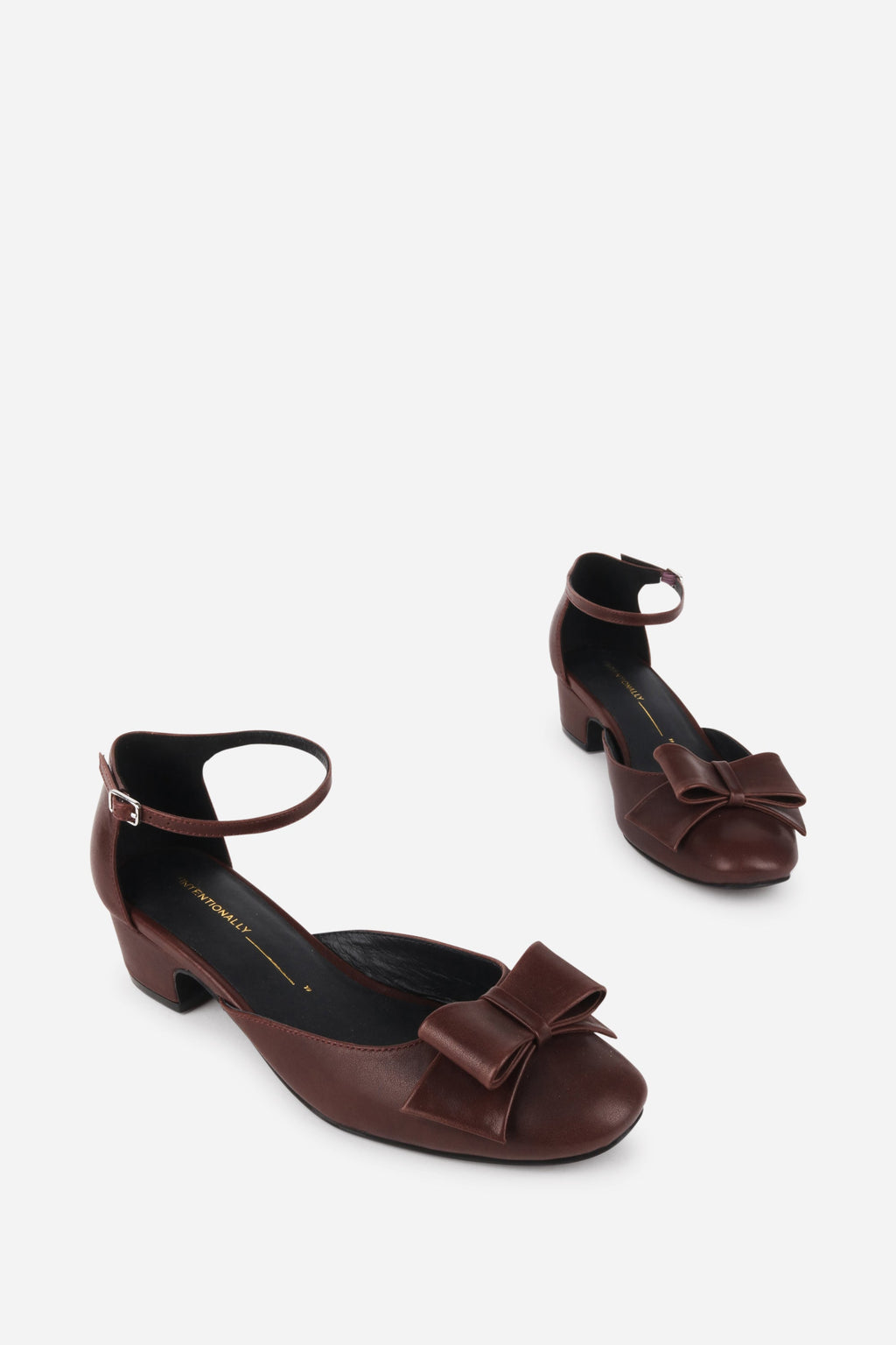 "INTENTIONALLY __________." Accord Mary Jane Heel